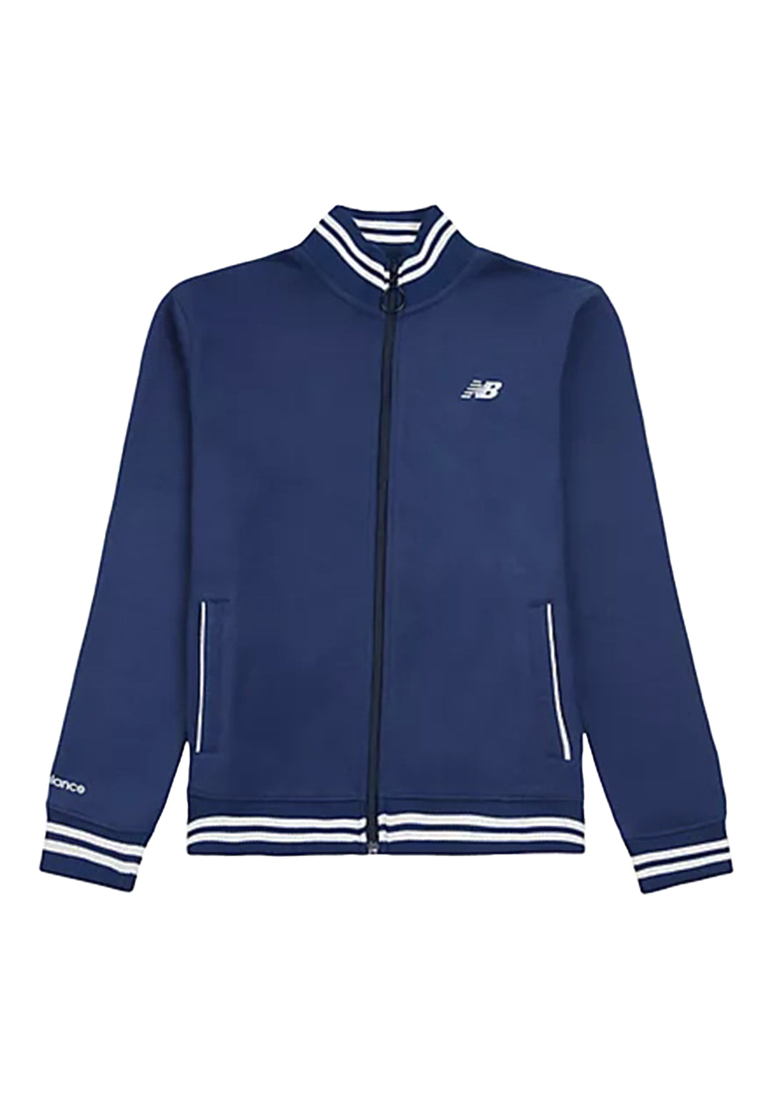 Felpa zip blu navy per bambino