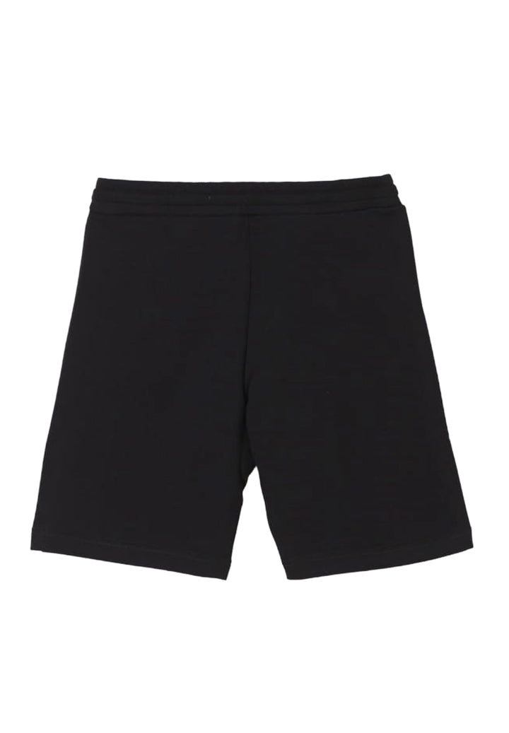 Bermuda sweat-shirt noir pour garçon