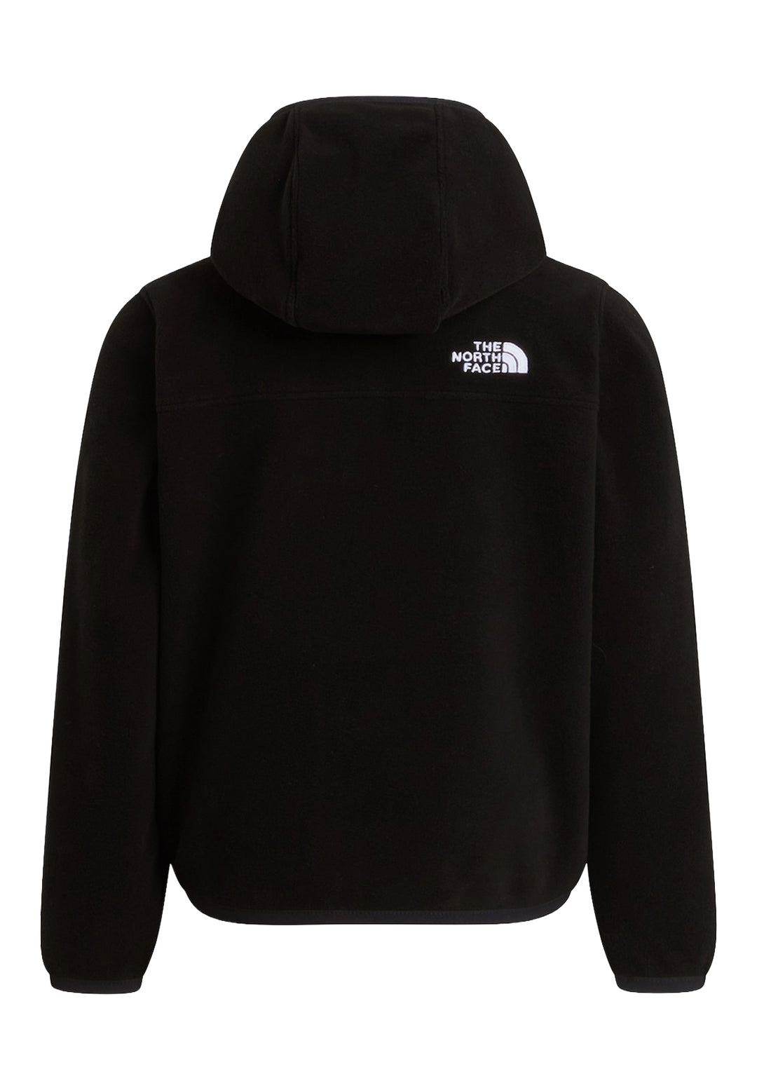Felpa zip nera per neonato