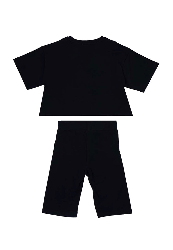 Completo nero per bambina