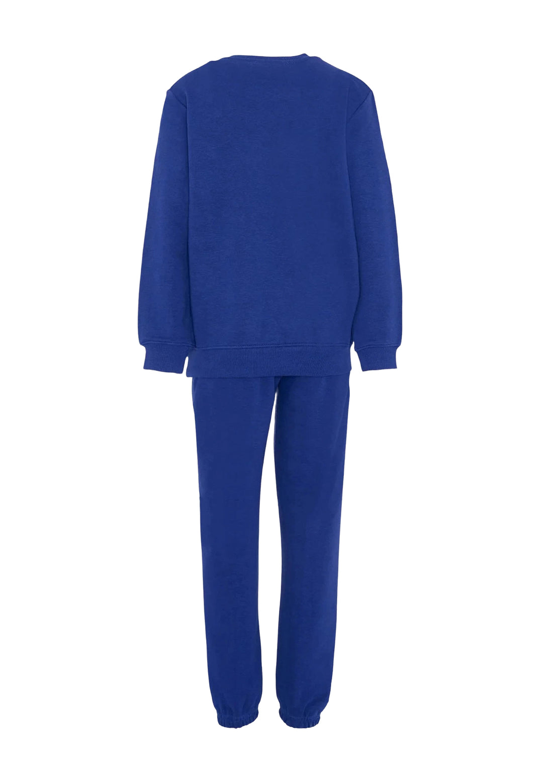 Completo felpa blu royal per bambino