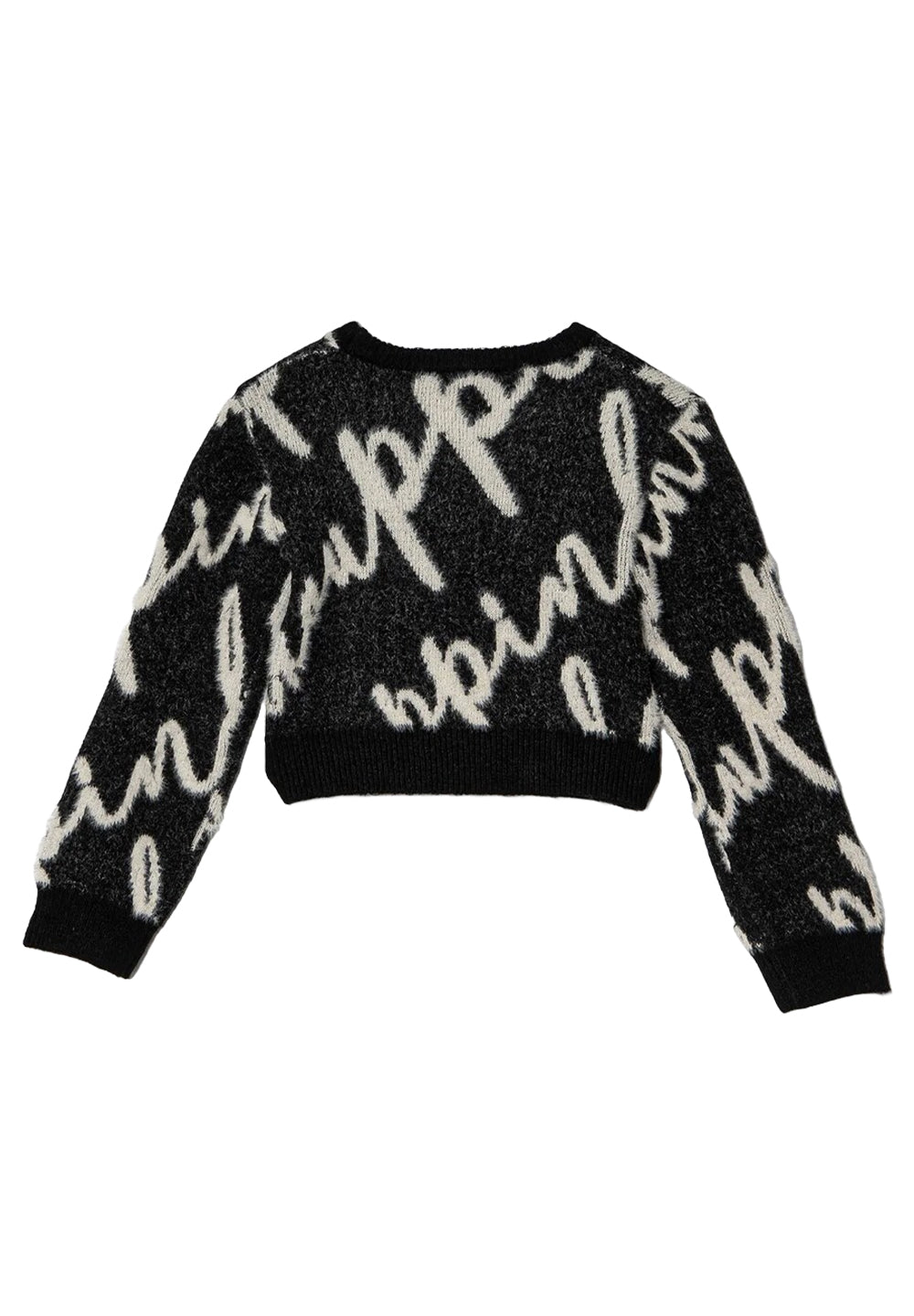 Maglione nero per bambina