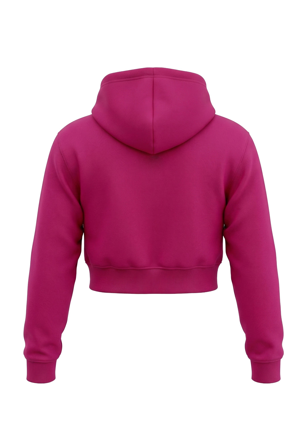 Felpa cappuccio fuxia per bambina
