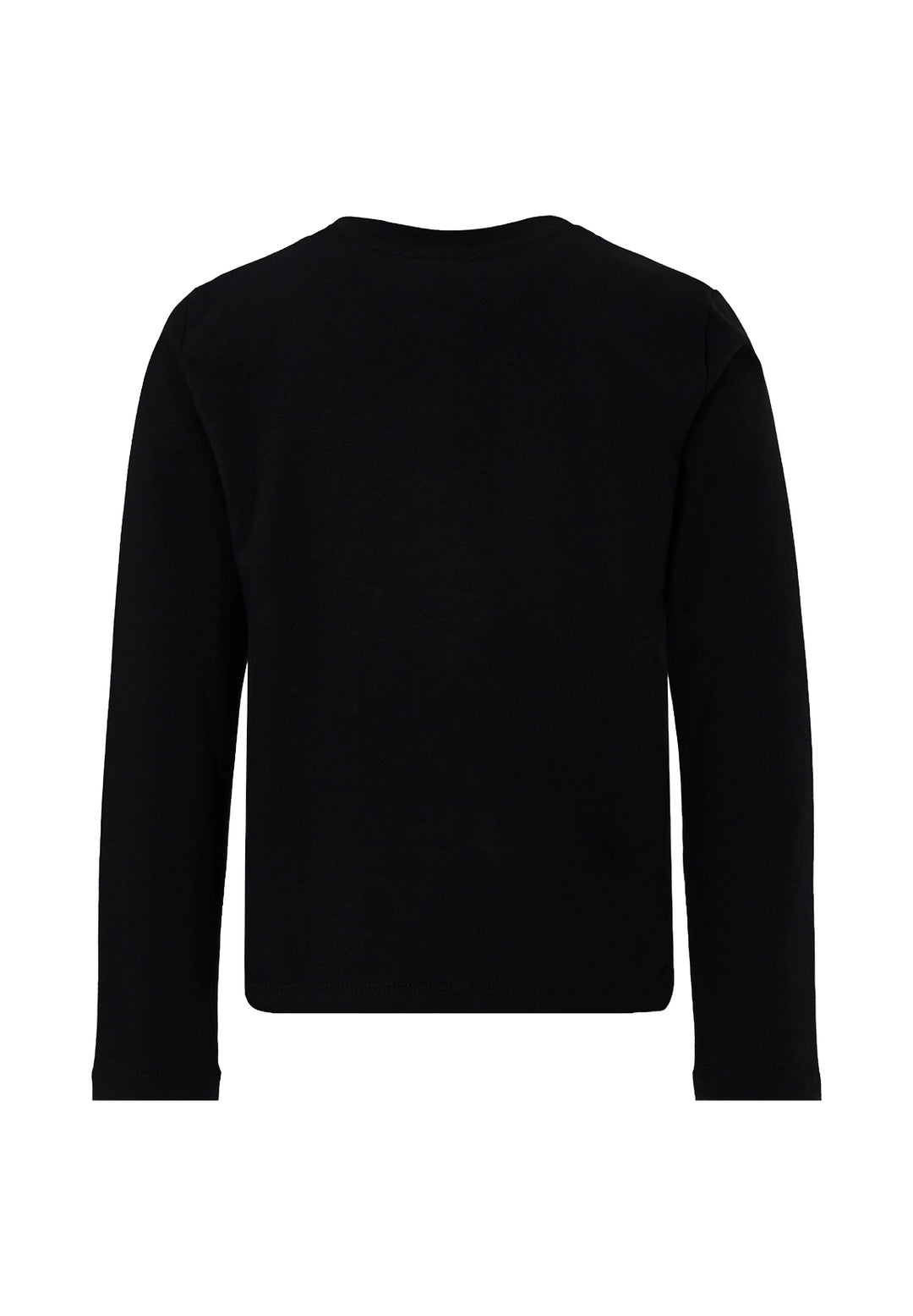 T-shirt nera per bambina
