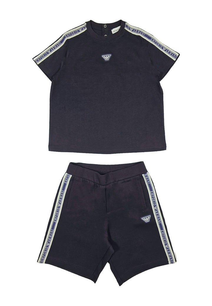 Completo blu navy per bambino