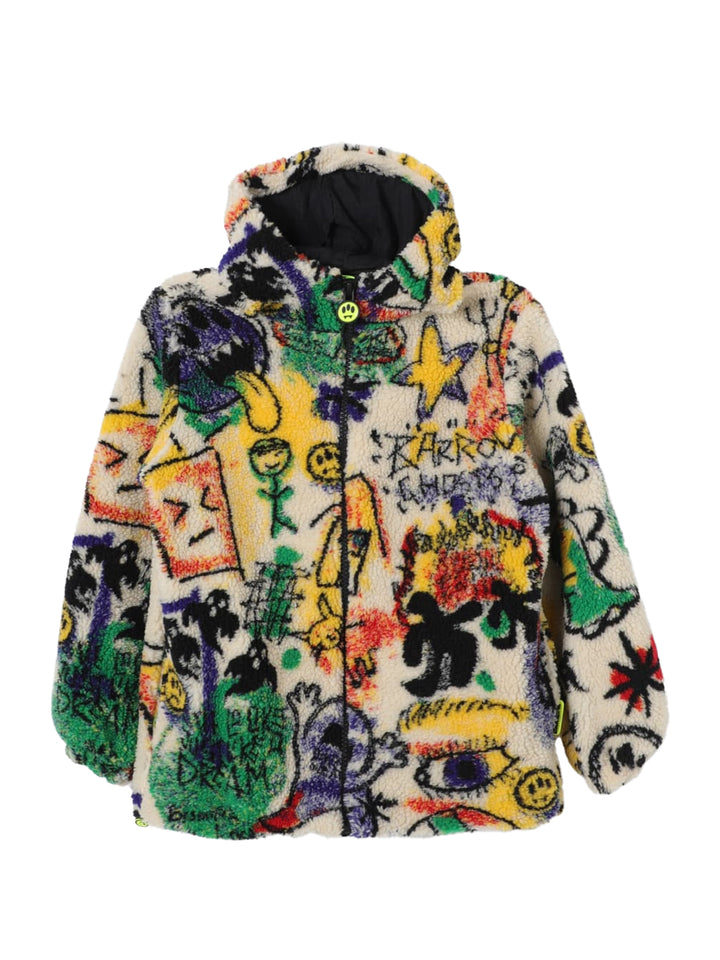 Giubbotto teddy crema per bambino