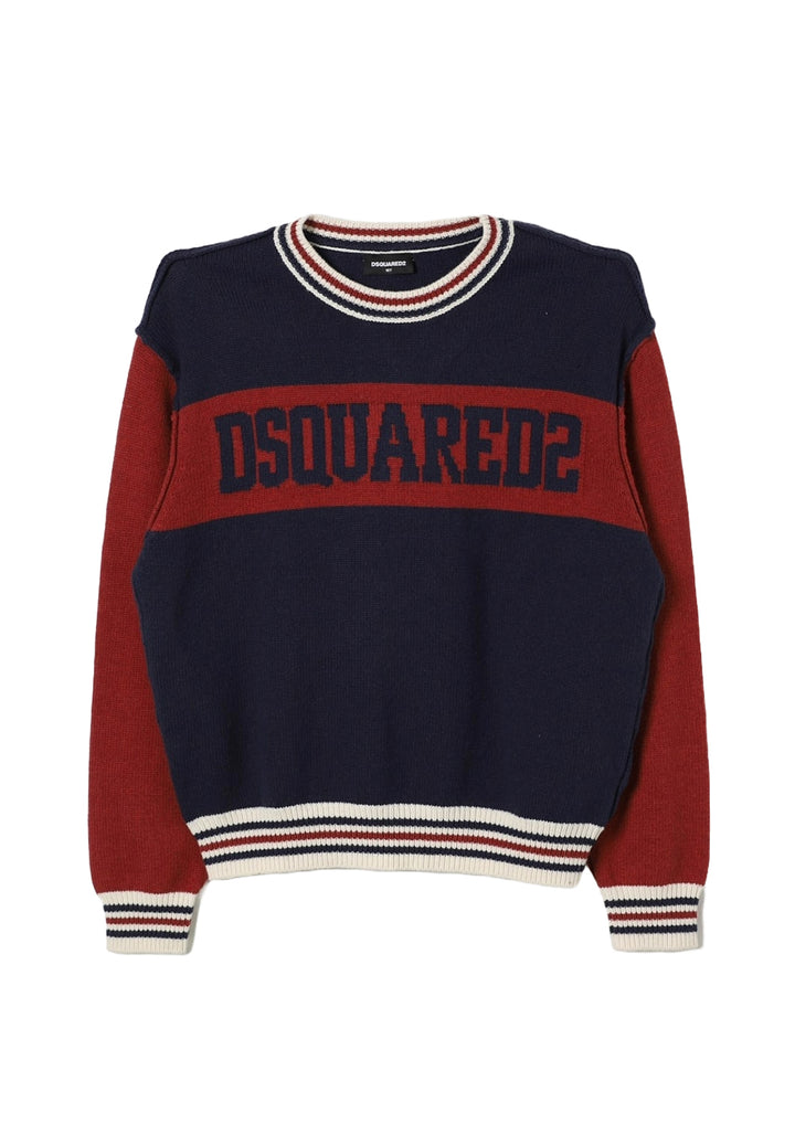 Maglione blu per bambino