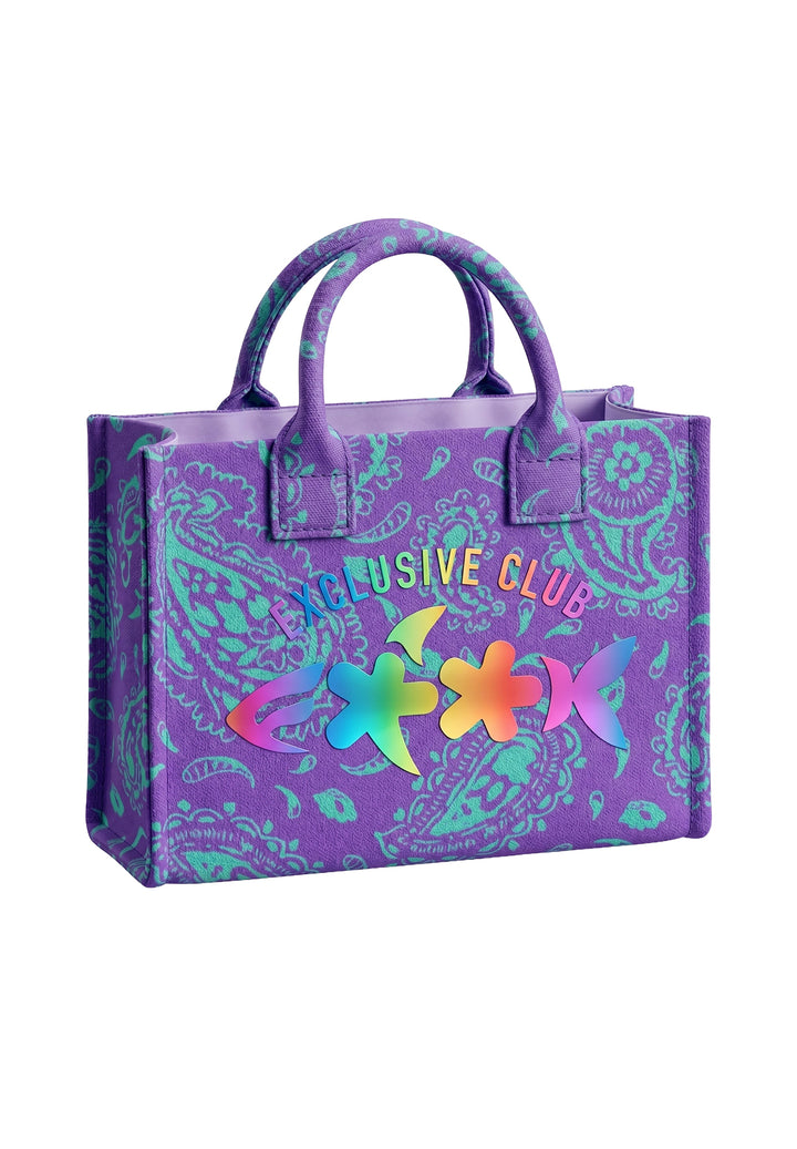 Mini borsa viola per bambina