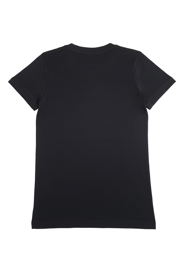 T-shirt nera per bambino