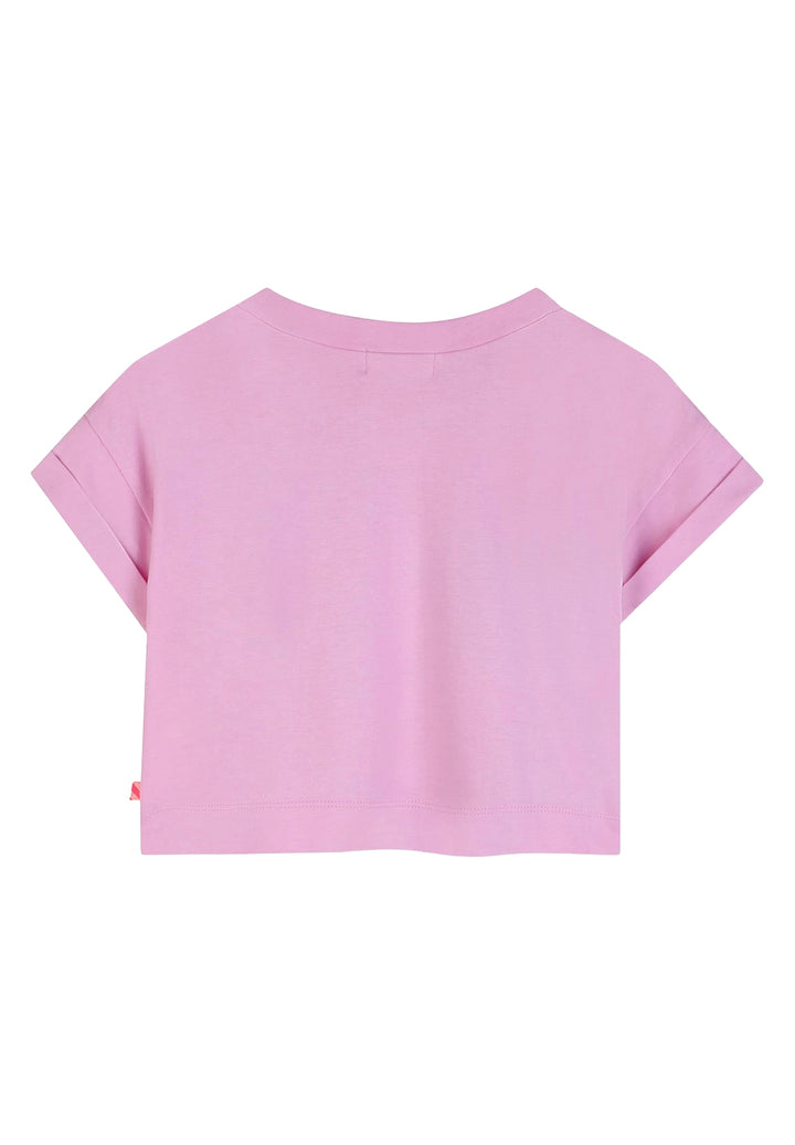 T-shirt rosa per bambina