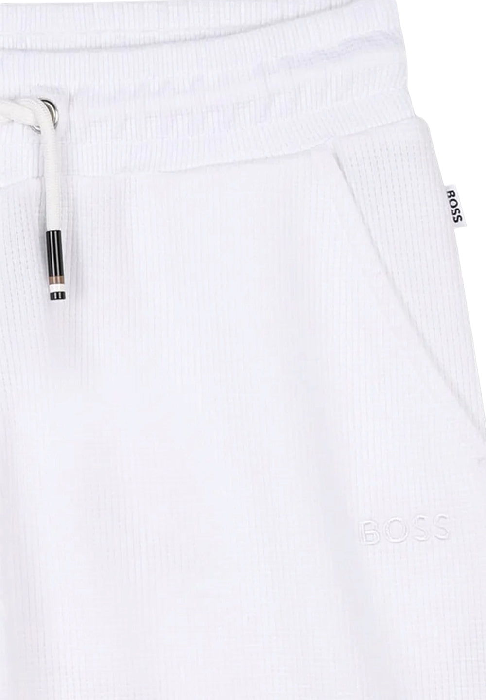 Weiße Bermudashorts für Kinder