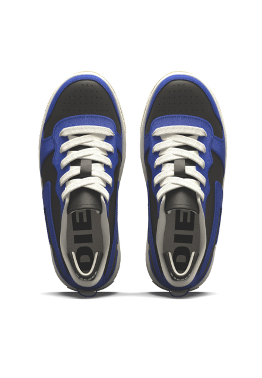 Blue-black shoes for children