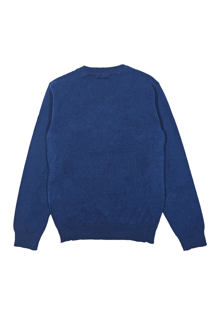 Maglione blu per bambino