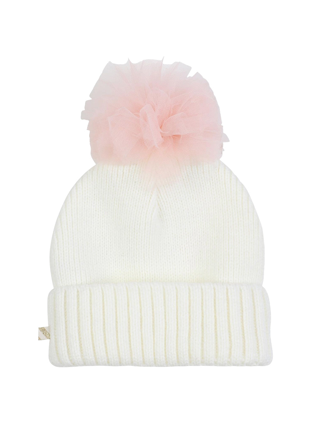 Cappello avorio per bambina