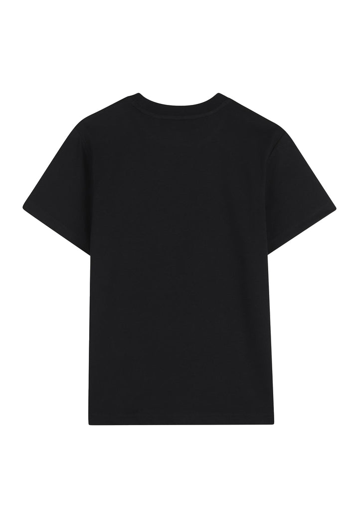 T-shirt nera per bambino