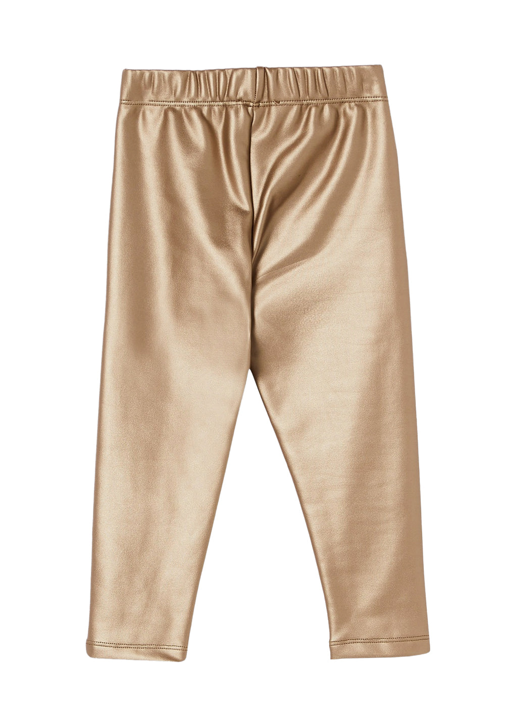 Leggings oro per bambina