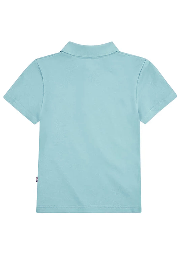 Polo turchese per bambino