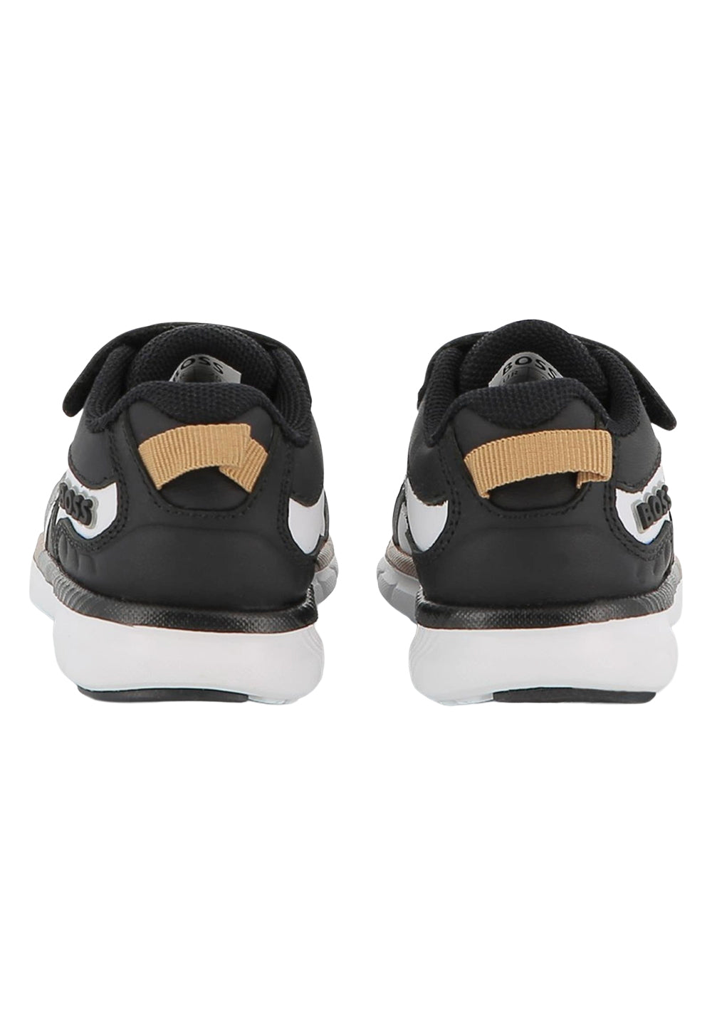 Scarpe bianco-nero per neonato