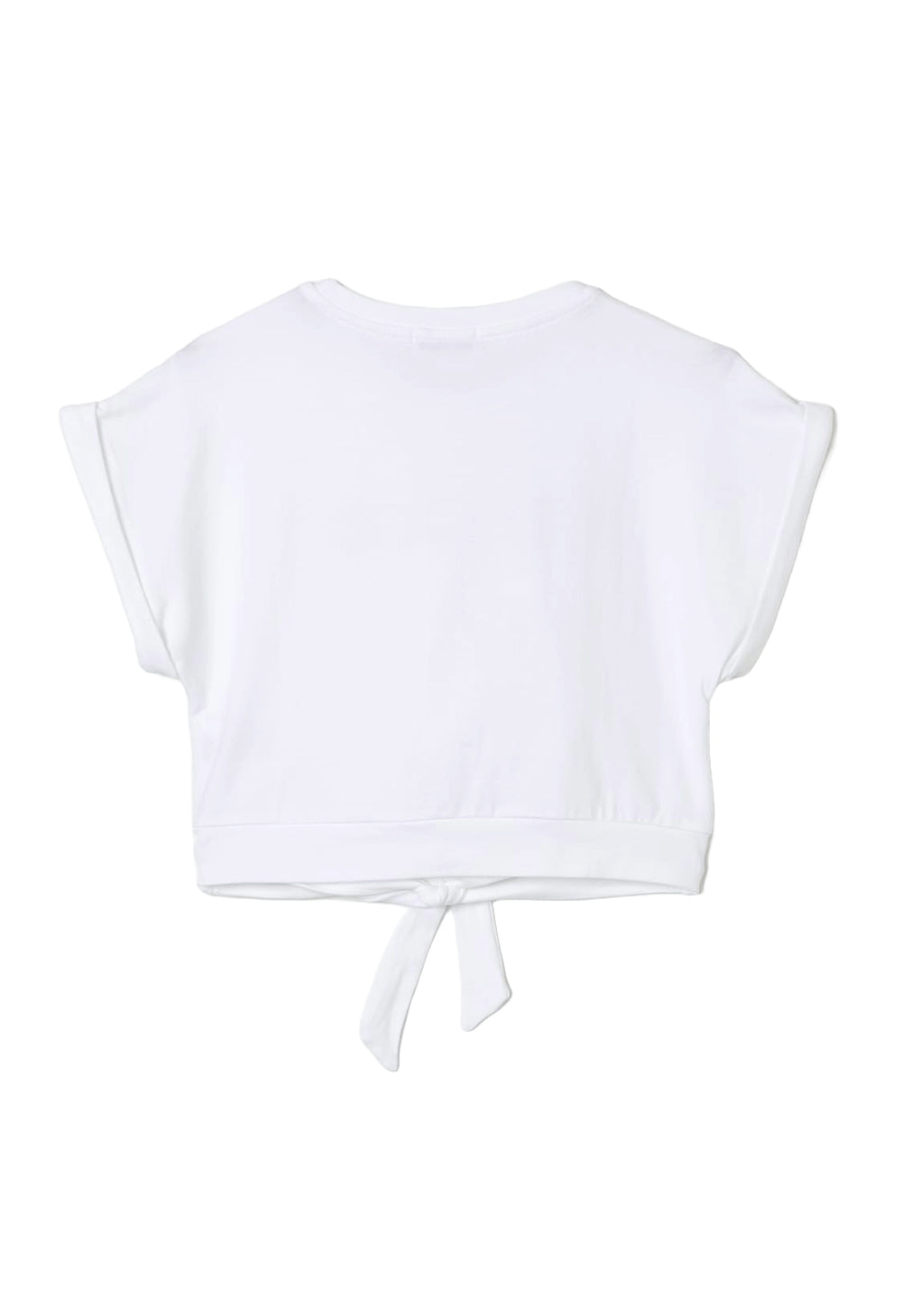 T-shirt bianca per bambina