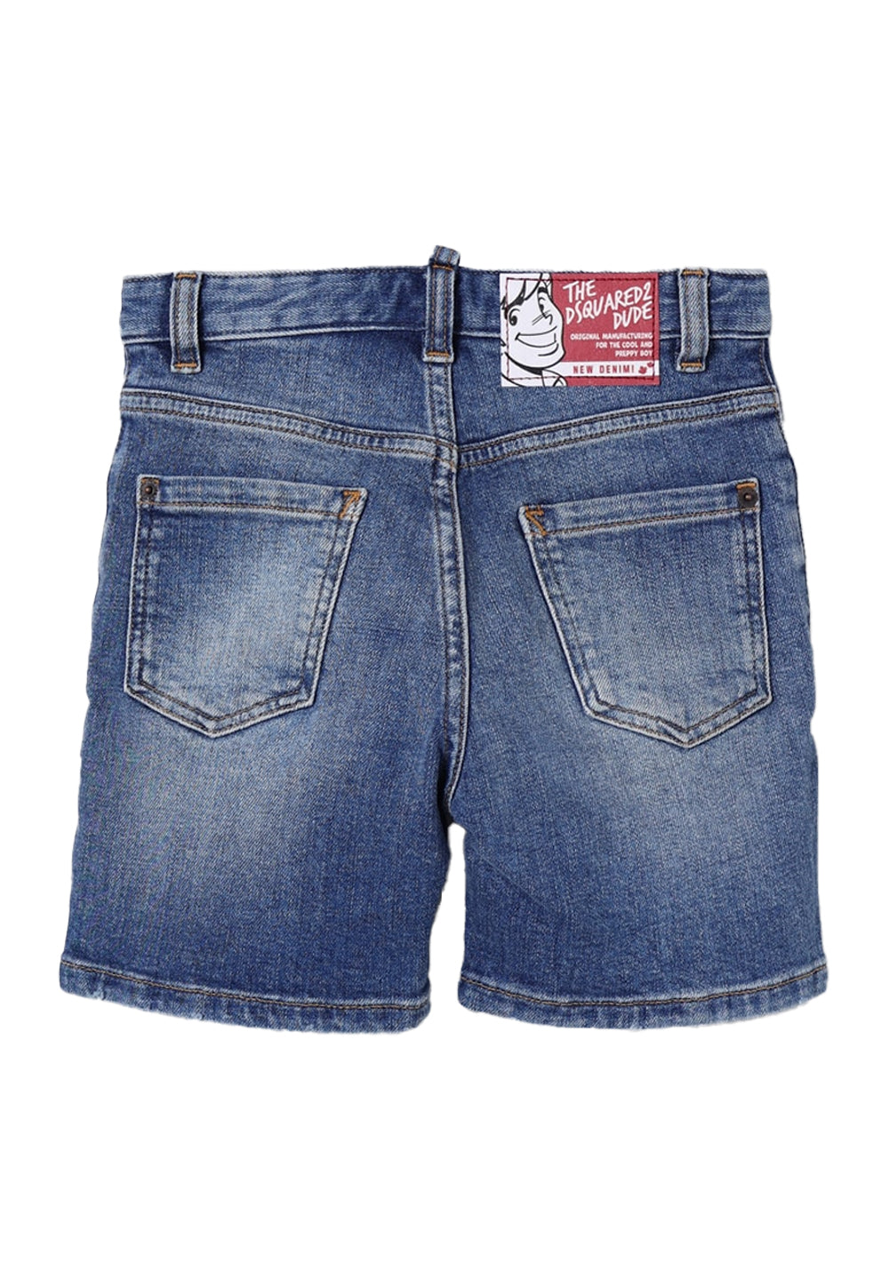 Bermuda denim blu per bambino