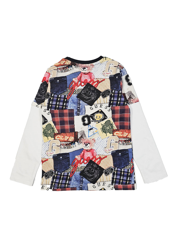 T-shirt multicolor per bambino