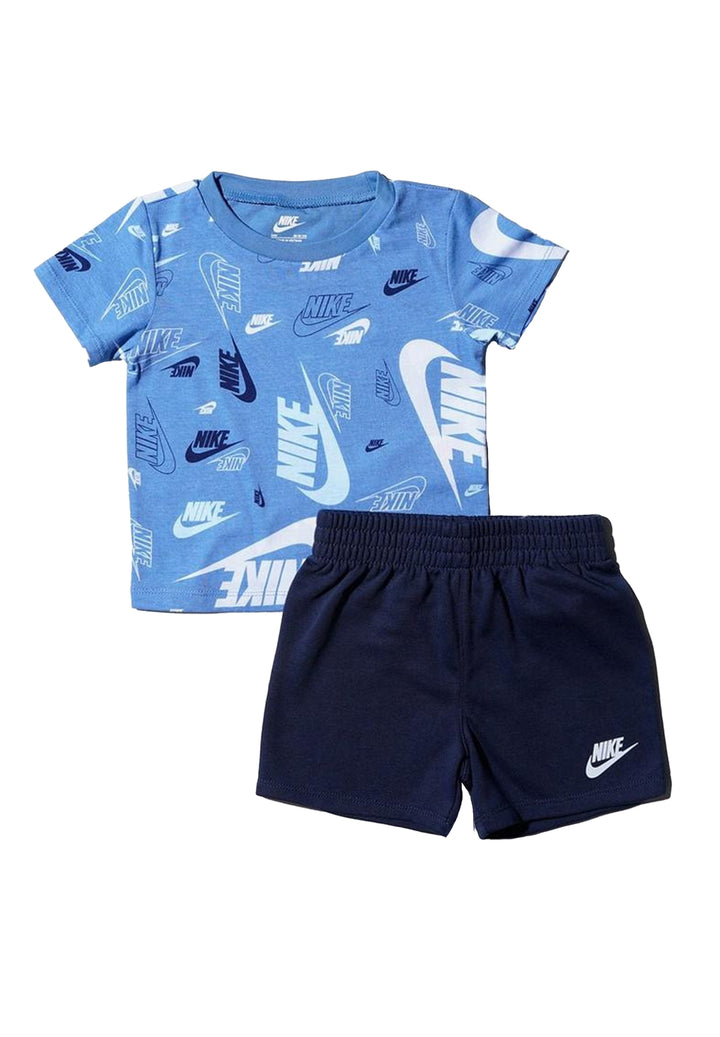 Completo blu per neonato