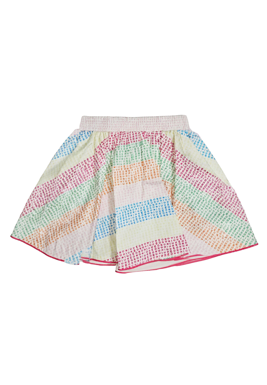 Gonna multicolor per bambina