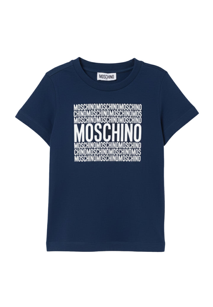 T-shirt blu per bambino