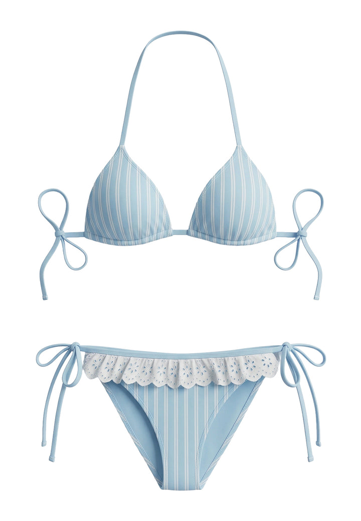 Costume celeste per bambina