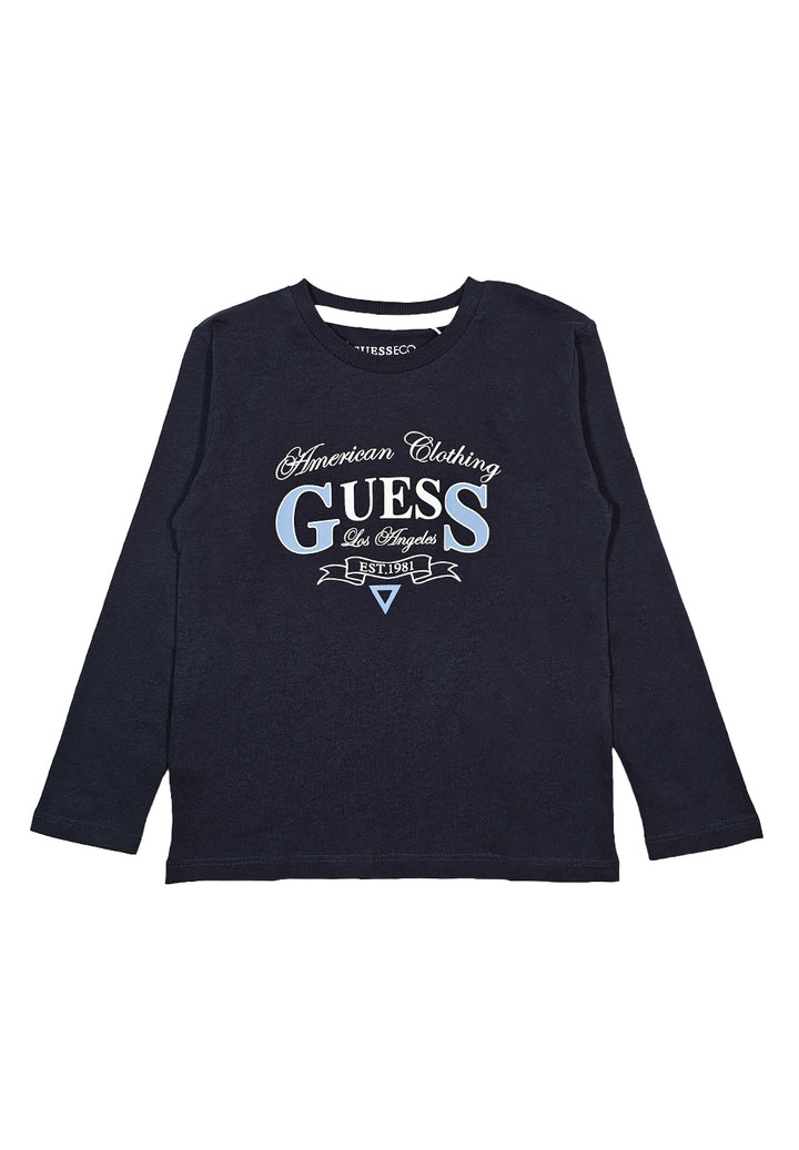 T-shirt blu per bambino