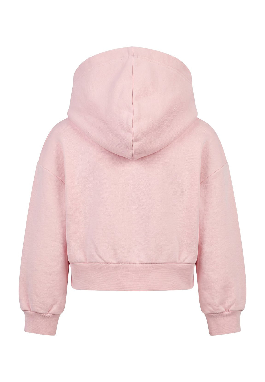 Felpa cappuccio rosa per bambina