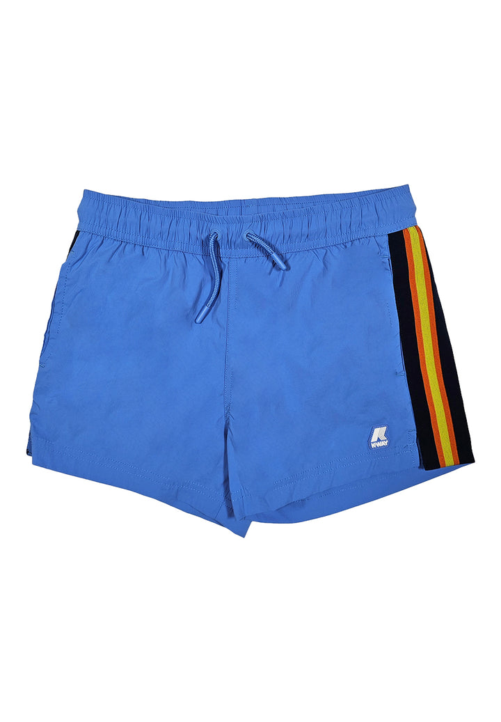 Costume boxer azzurro per bambino