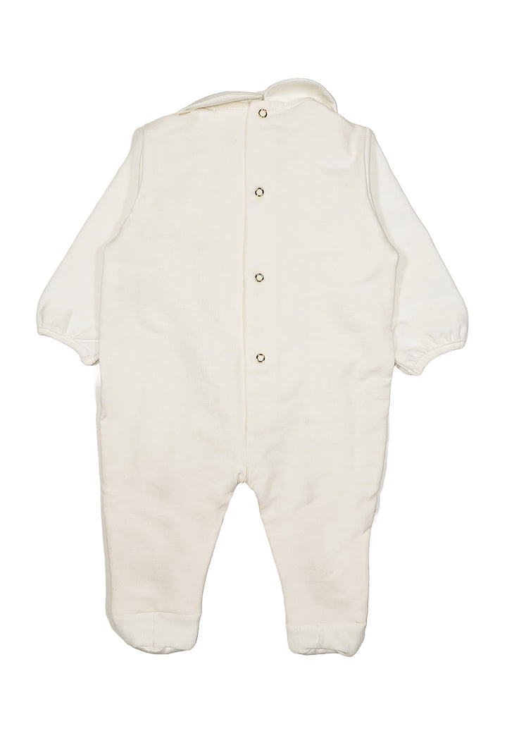 Cream baby romper