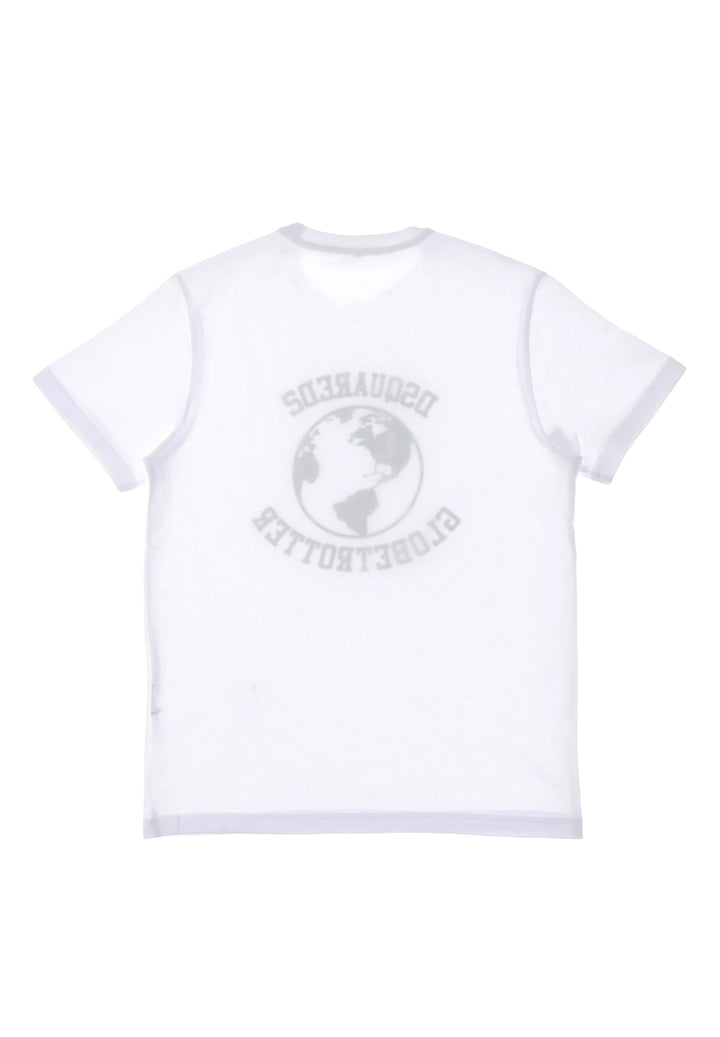 T-shirt bianca per bambino