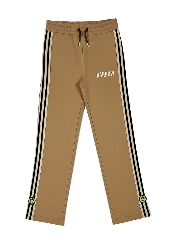 Pantalone felpa marrone per bambino