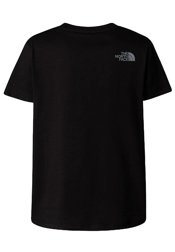 T-shirt nera per bambino