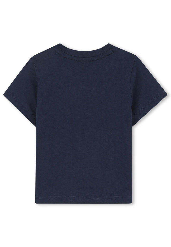 T-shirt blu navy per bambino