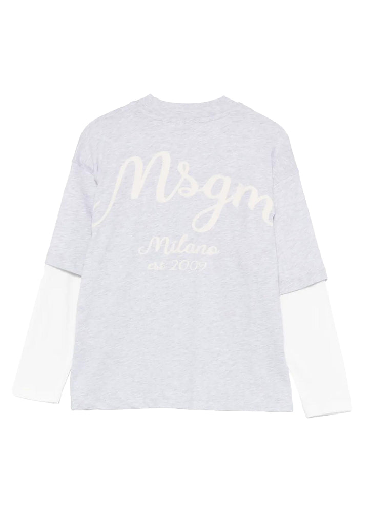 T-shirt grigio per bambino