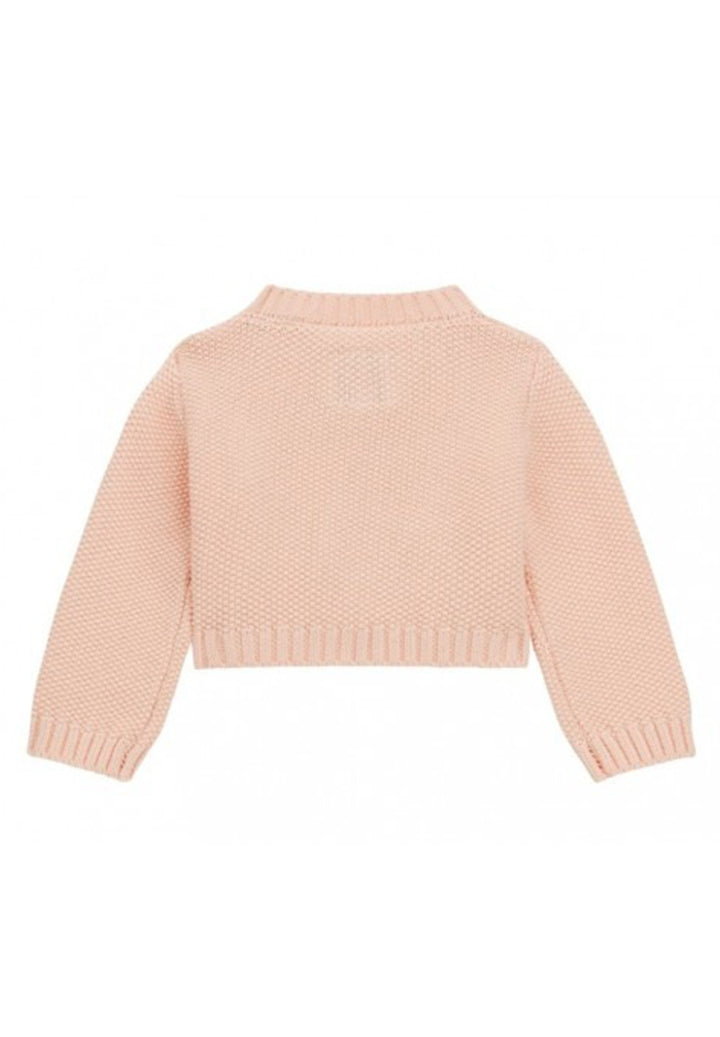 Rosa Strickjacke für Babymädchen