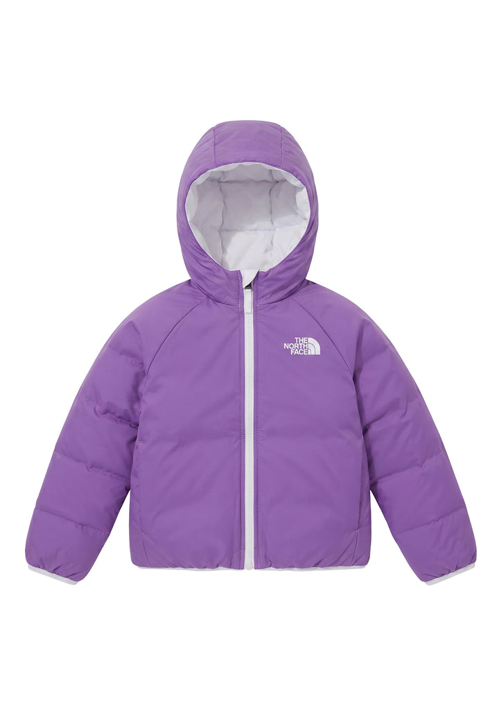 Giubbotto reversibile lilla per bambina