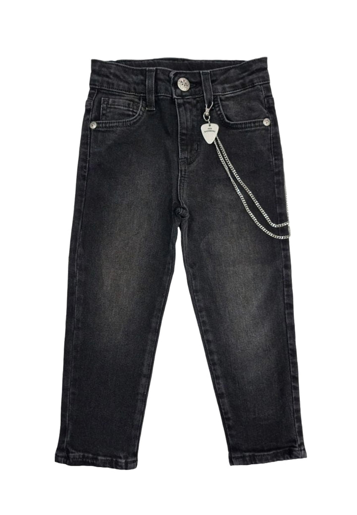 Jeans nero per bambino