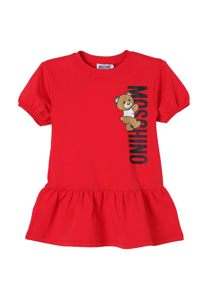 Vestito rosso per bambina