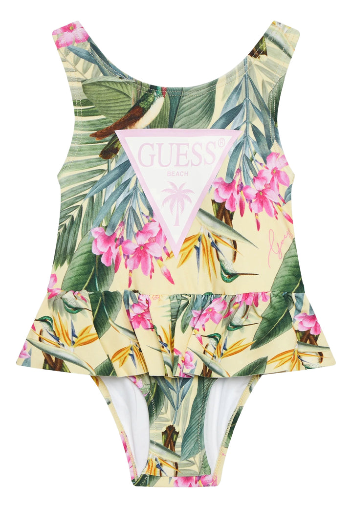 Costume intero multicolor per neonata