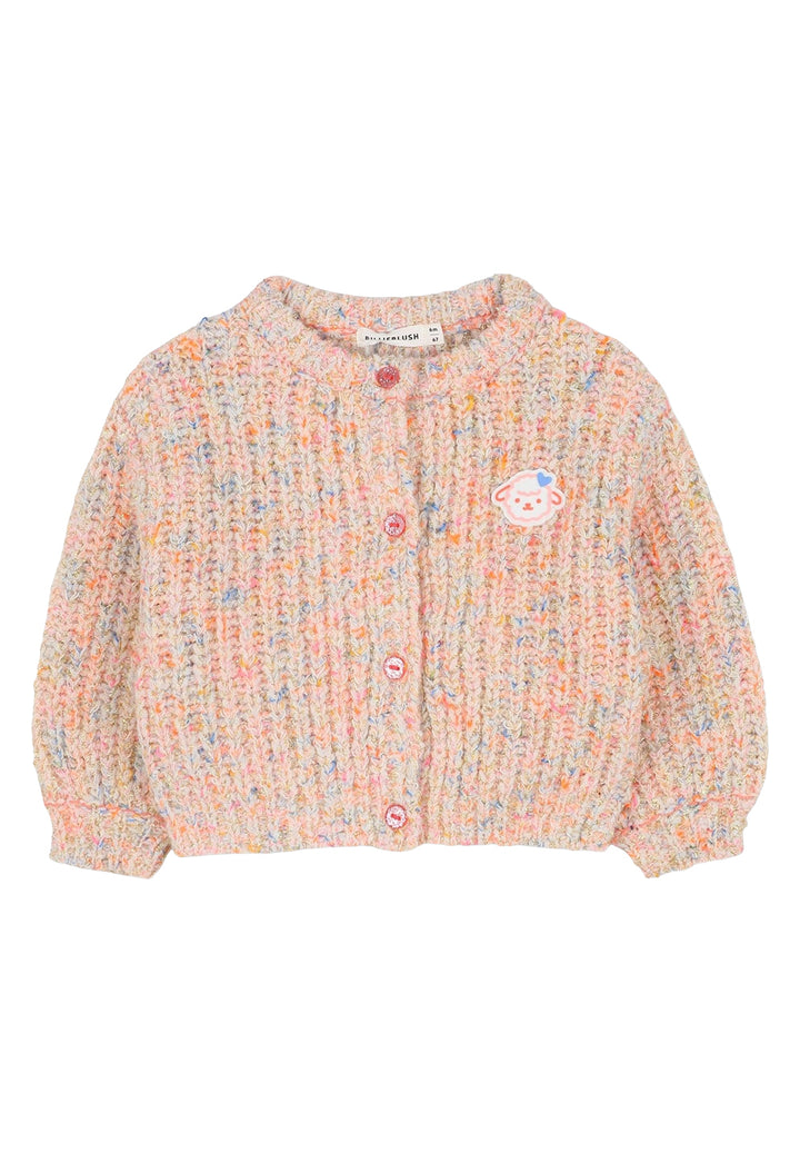 Maglione rosa per bambina