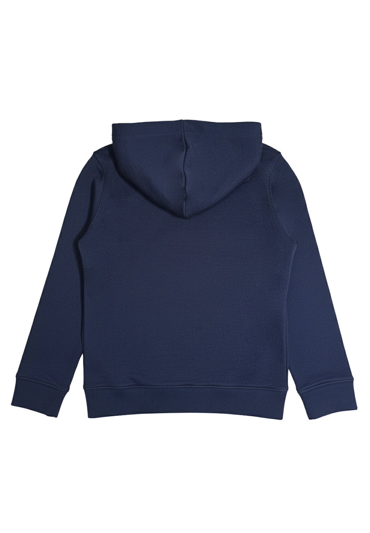 Felpa cappuccio blu navy per bambino