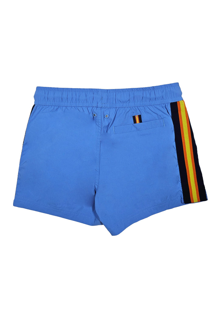 Costume boxer azzurro per bambino