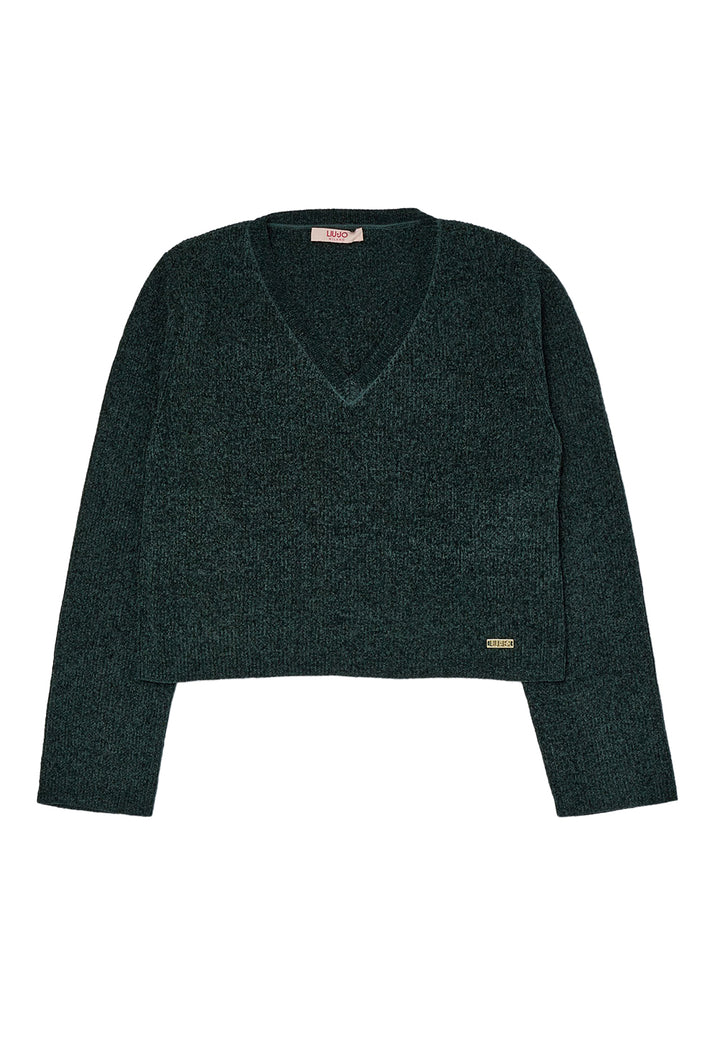 Green sweater for girls