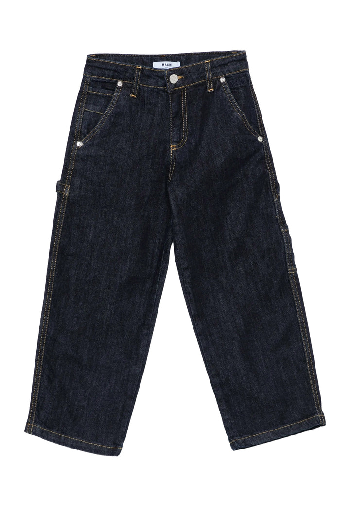 Jeans blu denim per bambino