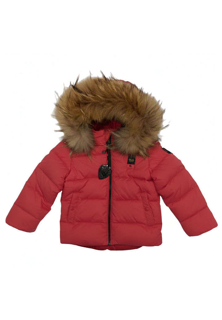 Giubbotto rosso per neonato