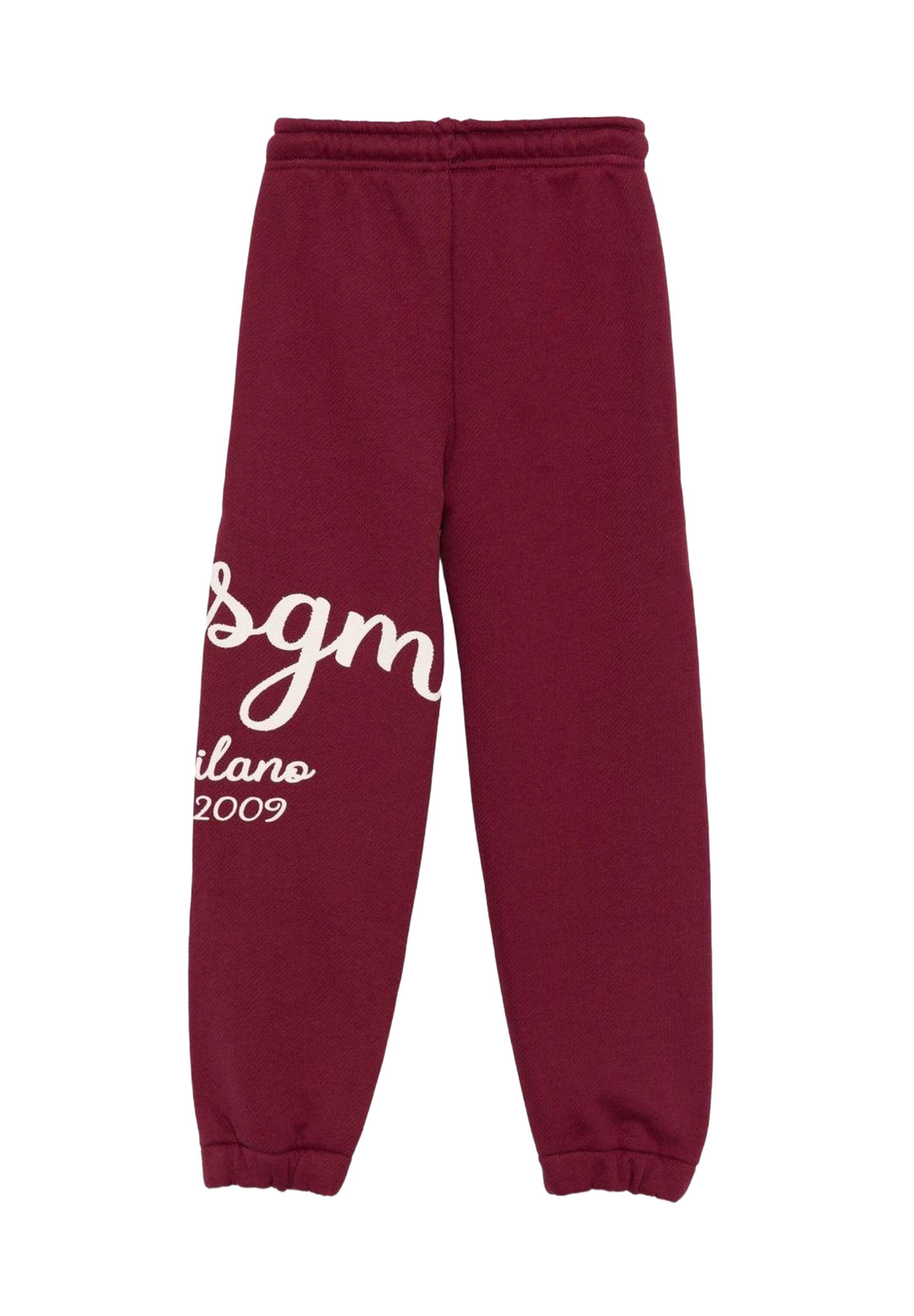 Pantaloni felpa bordeaux per bambino